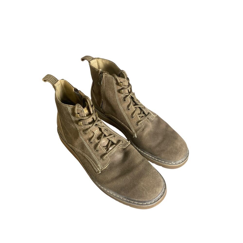 Skechers Men’s Beige Suede Lace Up Utility 6” Boots Size-11 - Picture 8 of 9